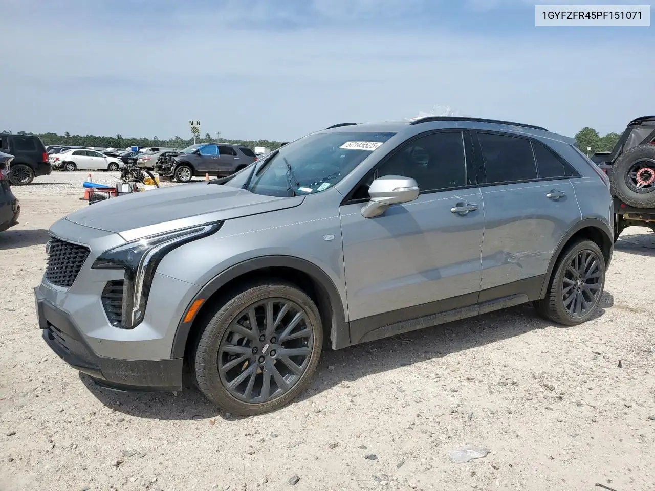 2023 Cadillac Xt4 Sport VIN: 1GYFZFR45PF151071 Lot: 57145525