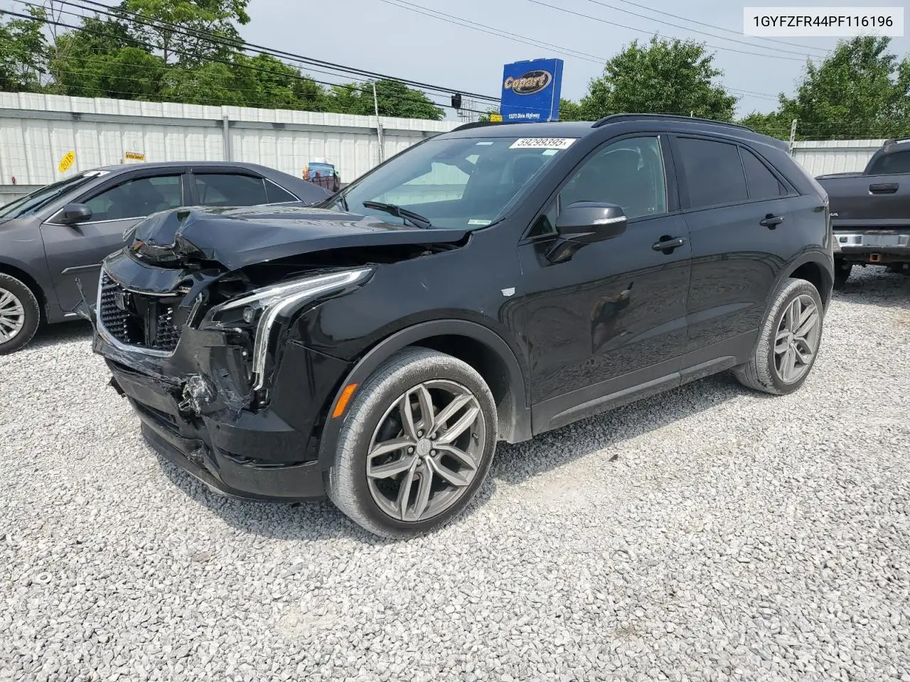 2023 Cadillac Xt4 Sport VIN: 1GYFZFR44PF116196 Lot: 59299395