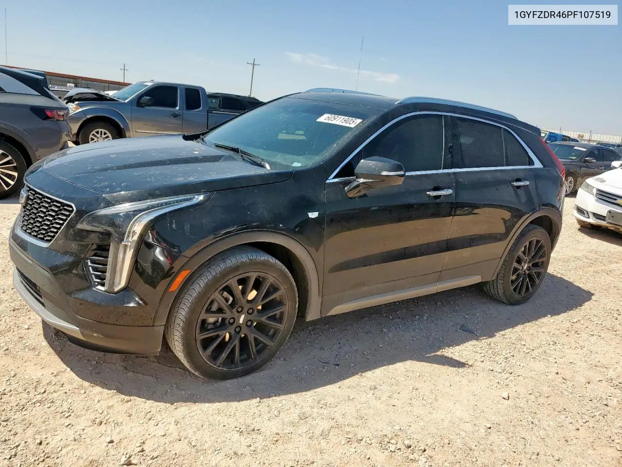 2023 Cadillac Xt4 Premium Luxury VIN: 1GYFZDR46PF107519 Lot: 60911905