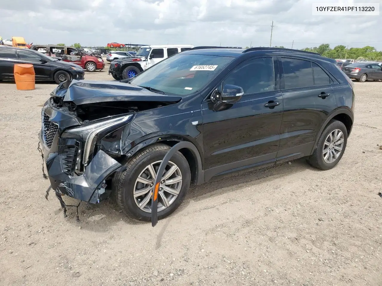 2023 Cadillac Xt4 Sport VIN: 1GYFZER41PF113220 Lot: 61652745