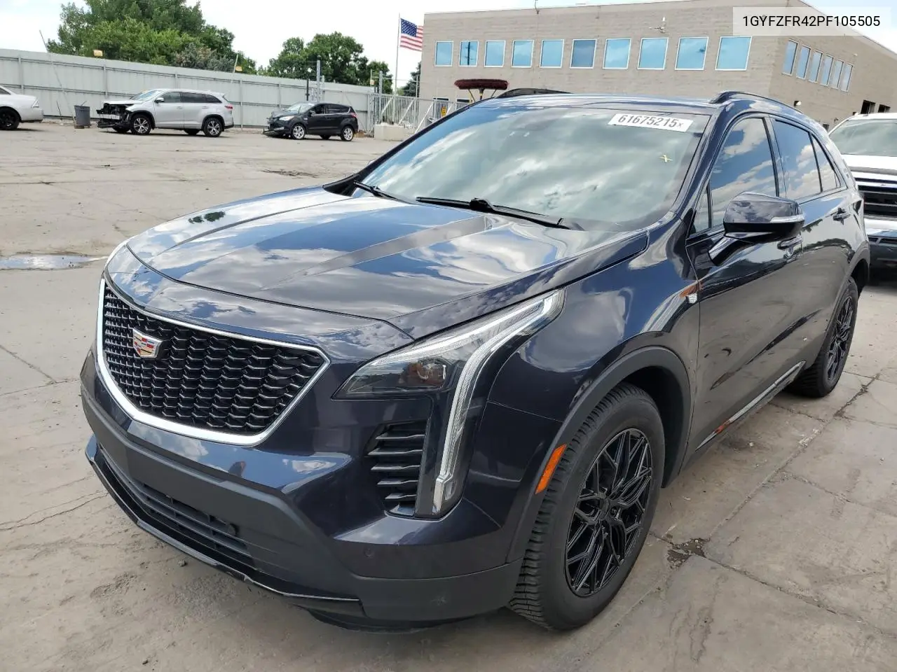 2023 Cadillac Xt4 Sport VIN: 1GYFZFR42PF105505 Lot: 61675215