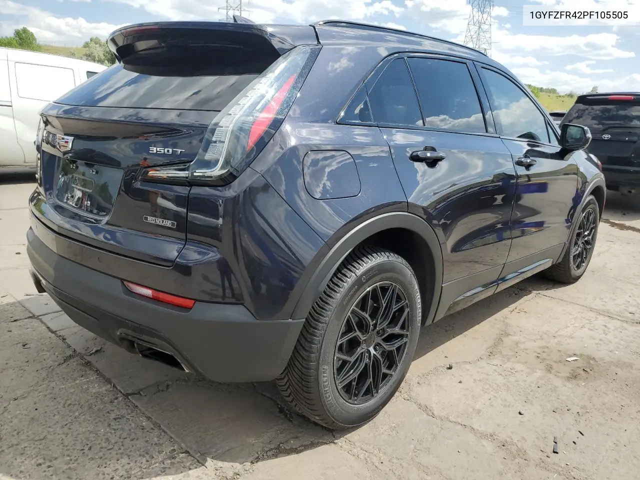 2023 Cadillac Xt4 Sport VIN: 1GYFZFR42PF105505 Lot: 61675215