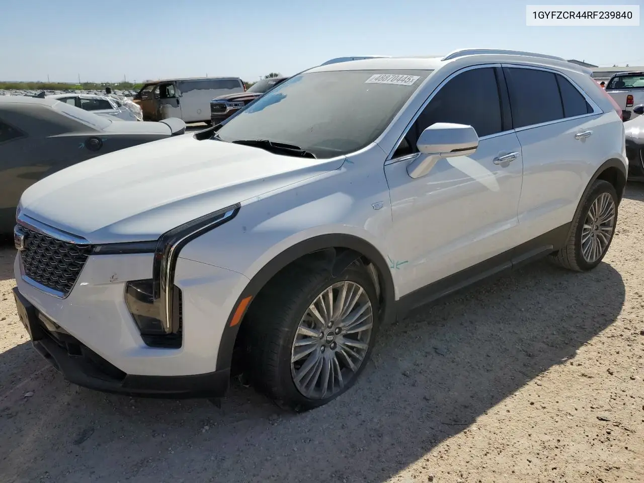 2024 Cadillac Xt4 Premium Luxury VIN: 1GYFZCR44RF239840 Lot: 48870445