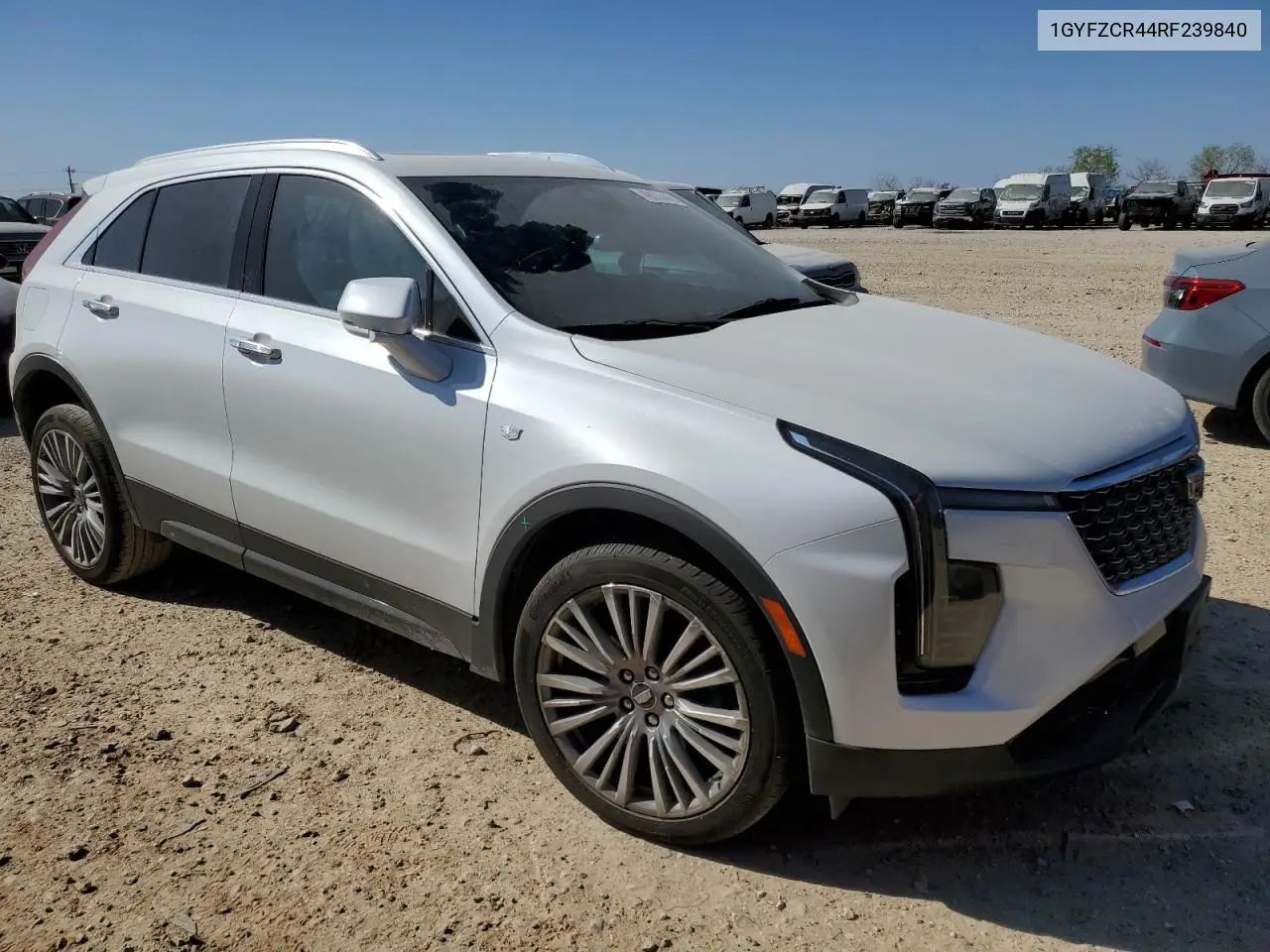 2024 Cadillac Xt4 Premium Luxury VIN: 1GYFZCR44RF239840 Lot: 48870445