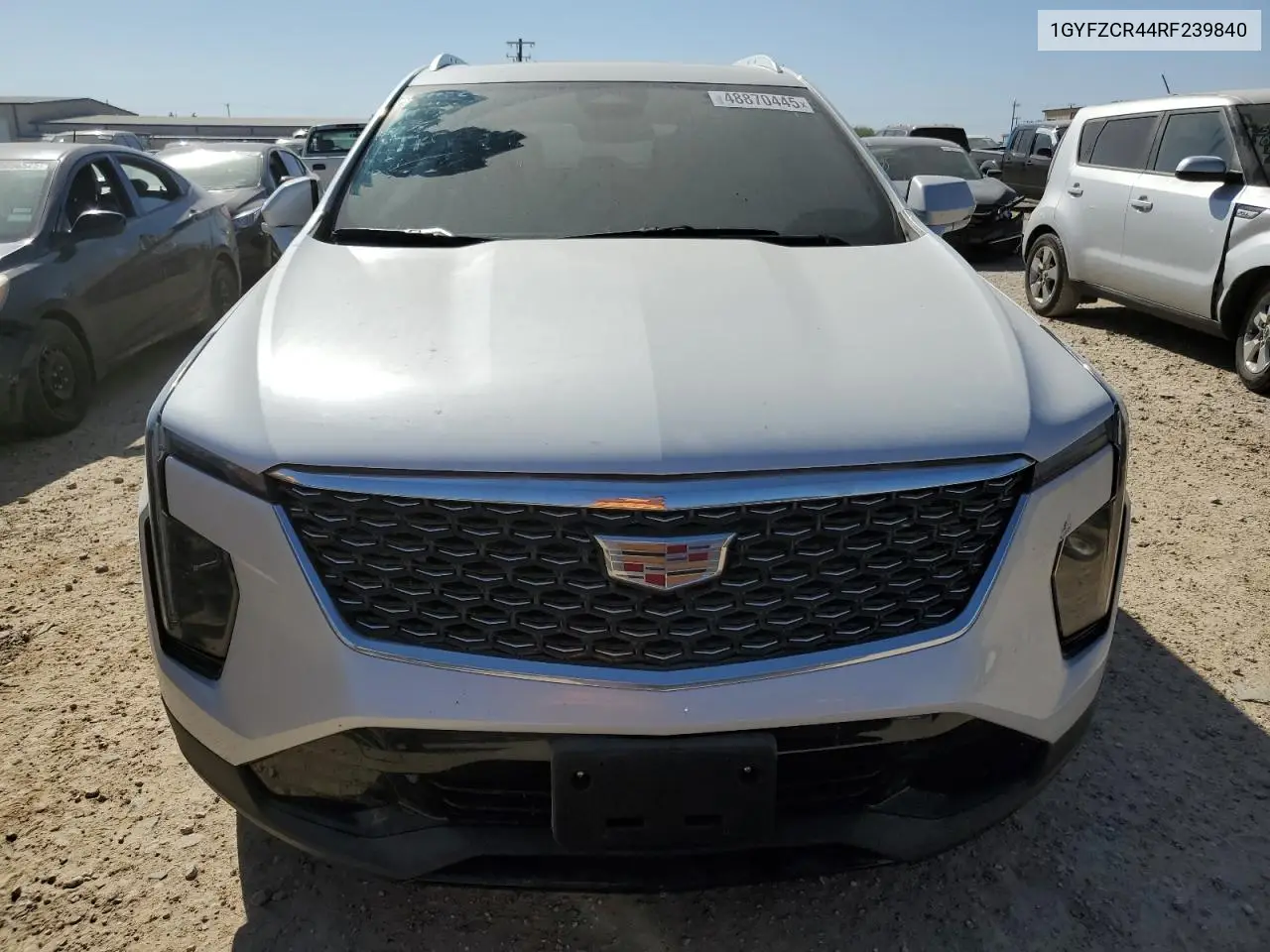 2024 Cadillac Xt4 Premium Luxury VIN: 1GYFZCR44RF239840 Lot: 48870445
