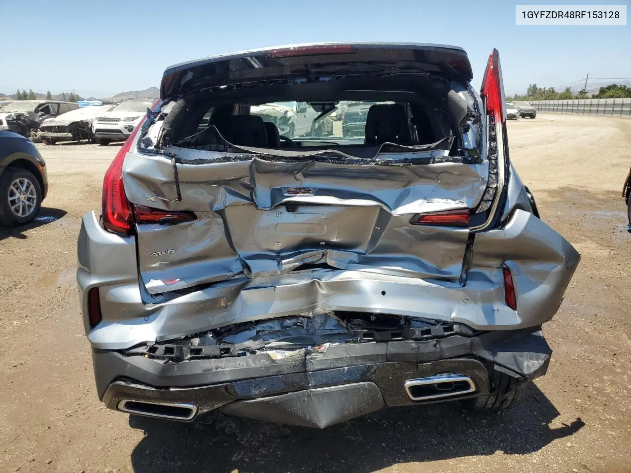 2024 Cadillac Xt4 Premium Luxury VIN: 1GYFZDR48RF153128 Lot: 60712485