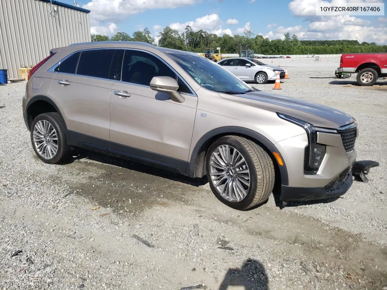 2024 Cadillac Xt4 Premium Luxury VIN: 1GYFZCR40RF167406 Lot: 61389385