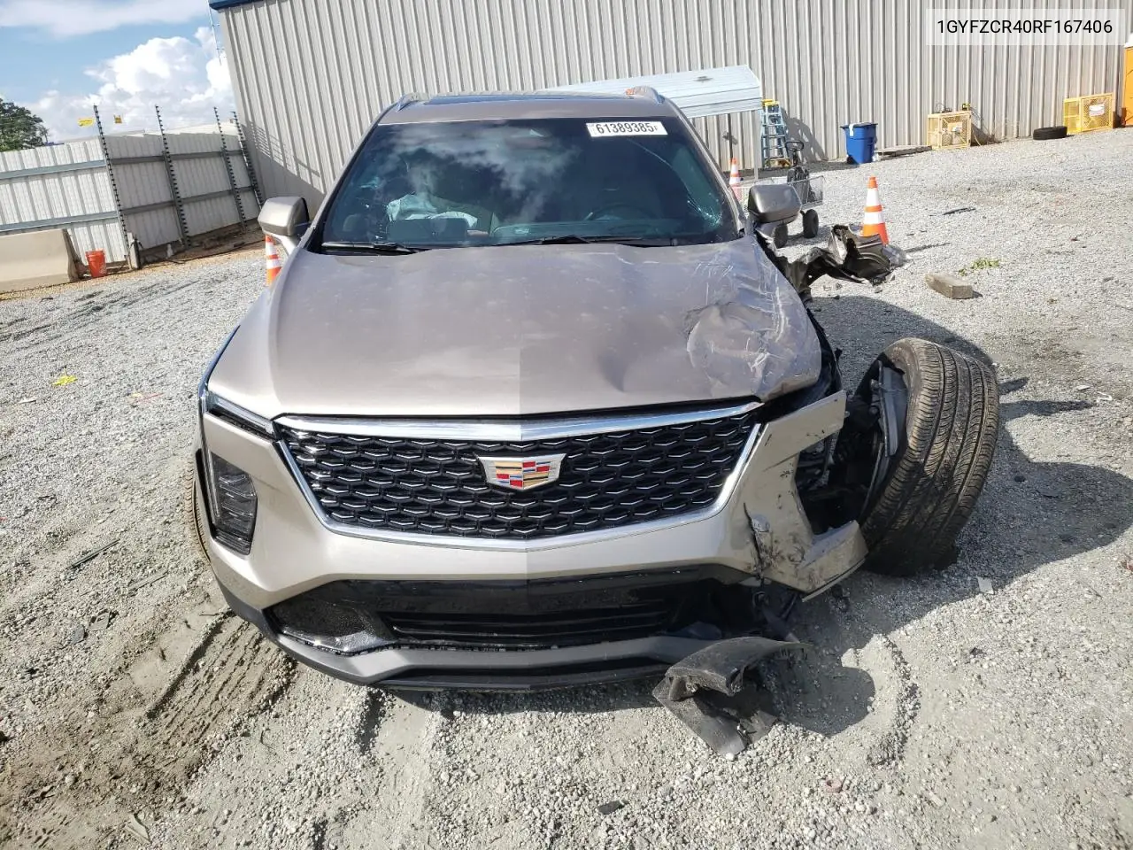 2024 Cadillac Xt4 Premium Luxury VIN: 1GYFZCR40RF167406 Lot: 61389385