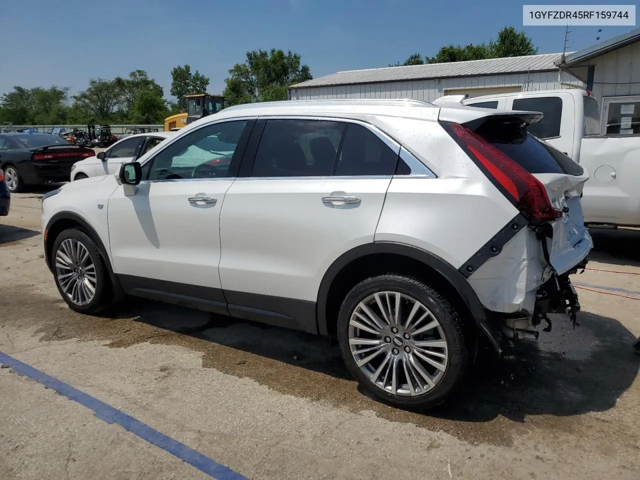 2024 Cadillac Xt4 Premium Luxury VIN: 1GYFZDR45RF159744 Lot: 62068595