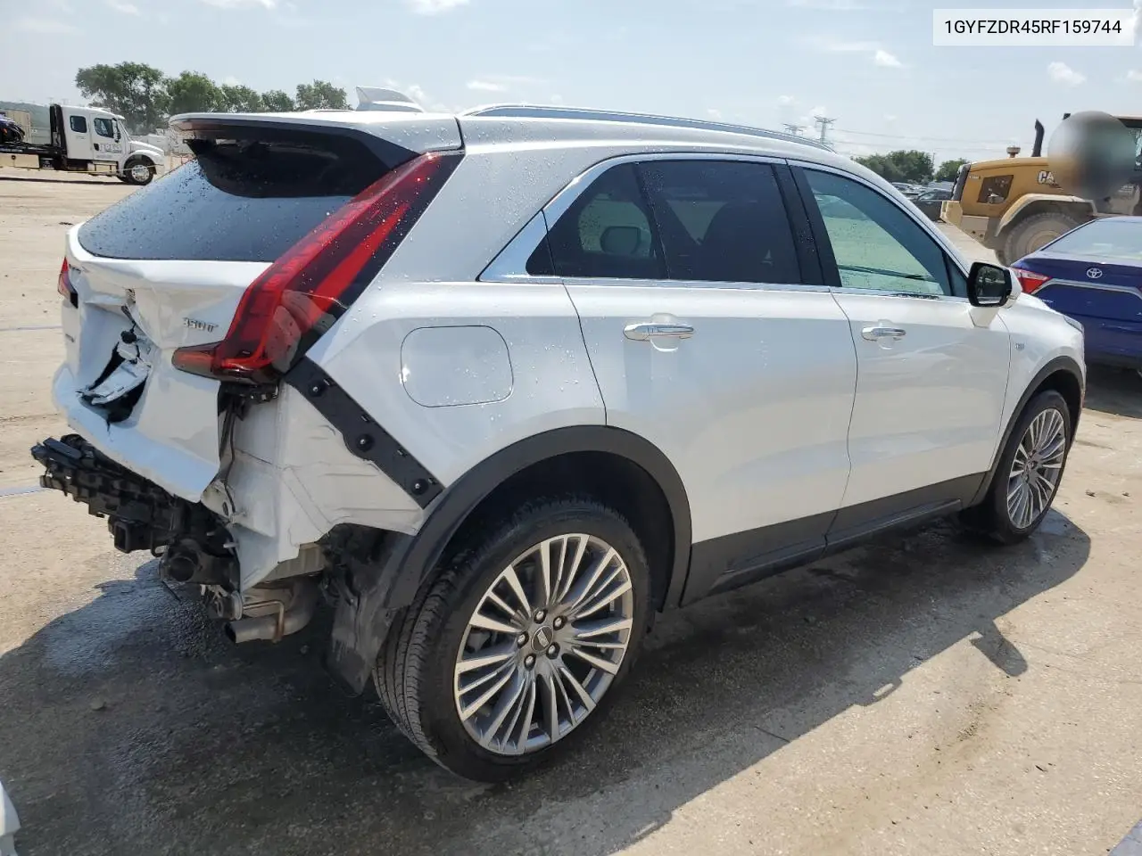 2024 Cadillac Xt4 Premium Luxury VIN: 1GYFZDR45RF159744 Lot: 62068595