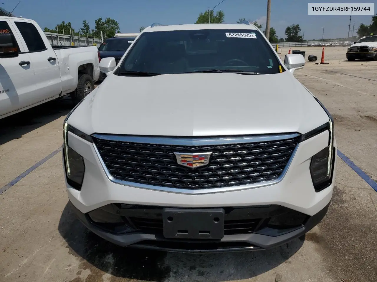 2024 Cadillac Xt4 Premium Luxury VIN: 1GYFZDR45RF159744 Lot: 62068595