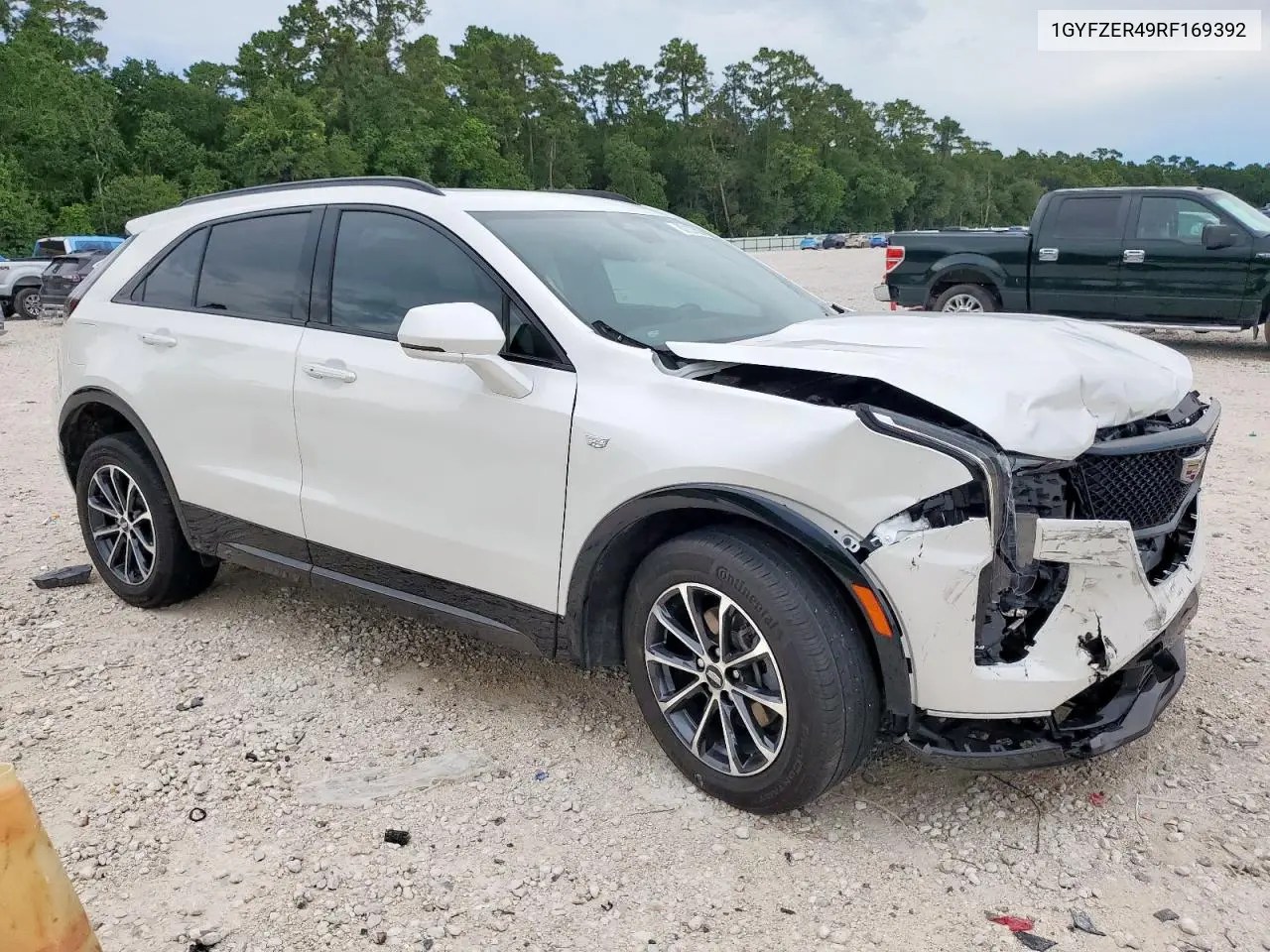 2024 Cadillac Xt4 Sport VIN: 1GYFZER49RF169392 Lot: 62127565