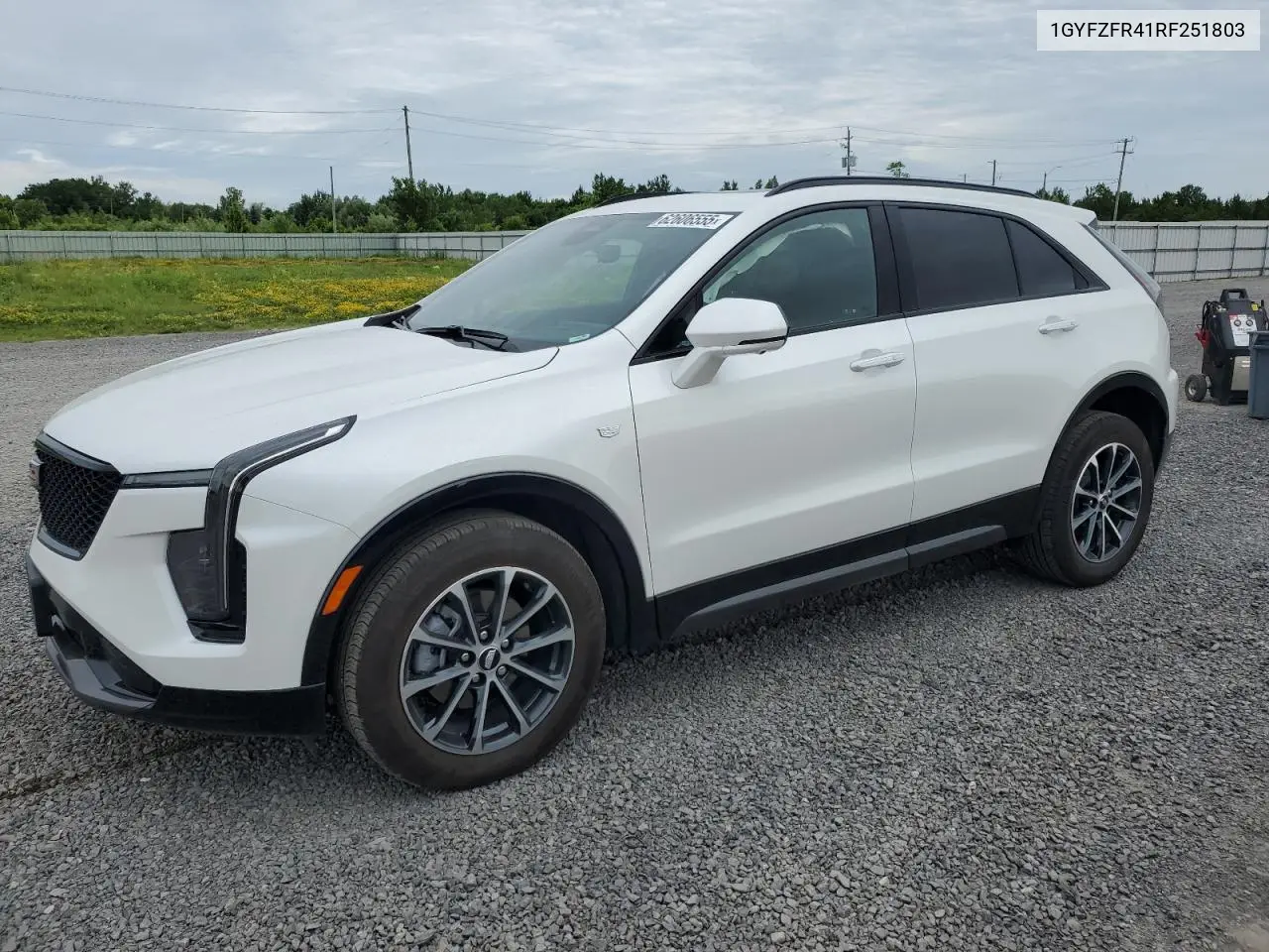 2024 Cadillac Xt4 Sport VIN: 1GYFZFR41RF251803 Lot: 62606555
