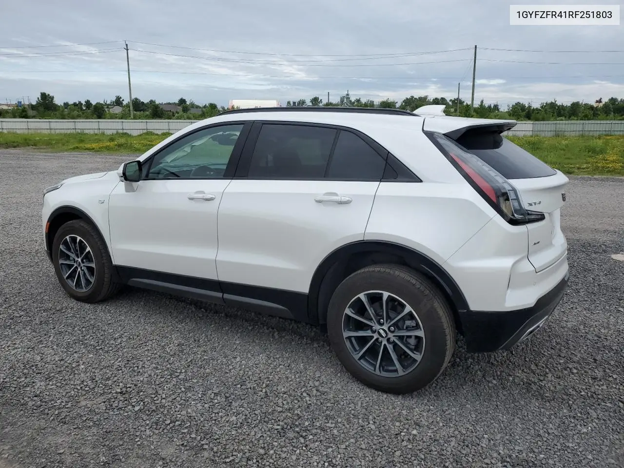 2024 Cadillac Xt4 Sport VIN: 1GYFZFR41RF251803 Lot: 62606555