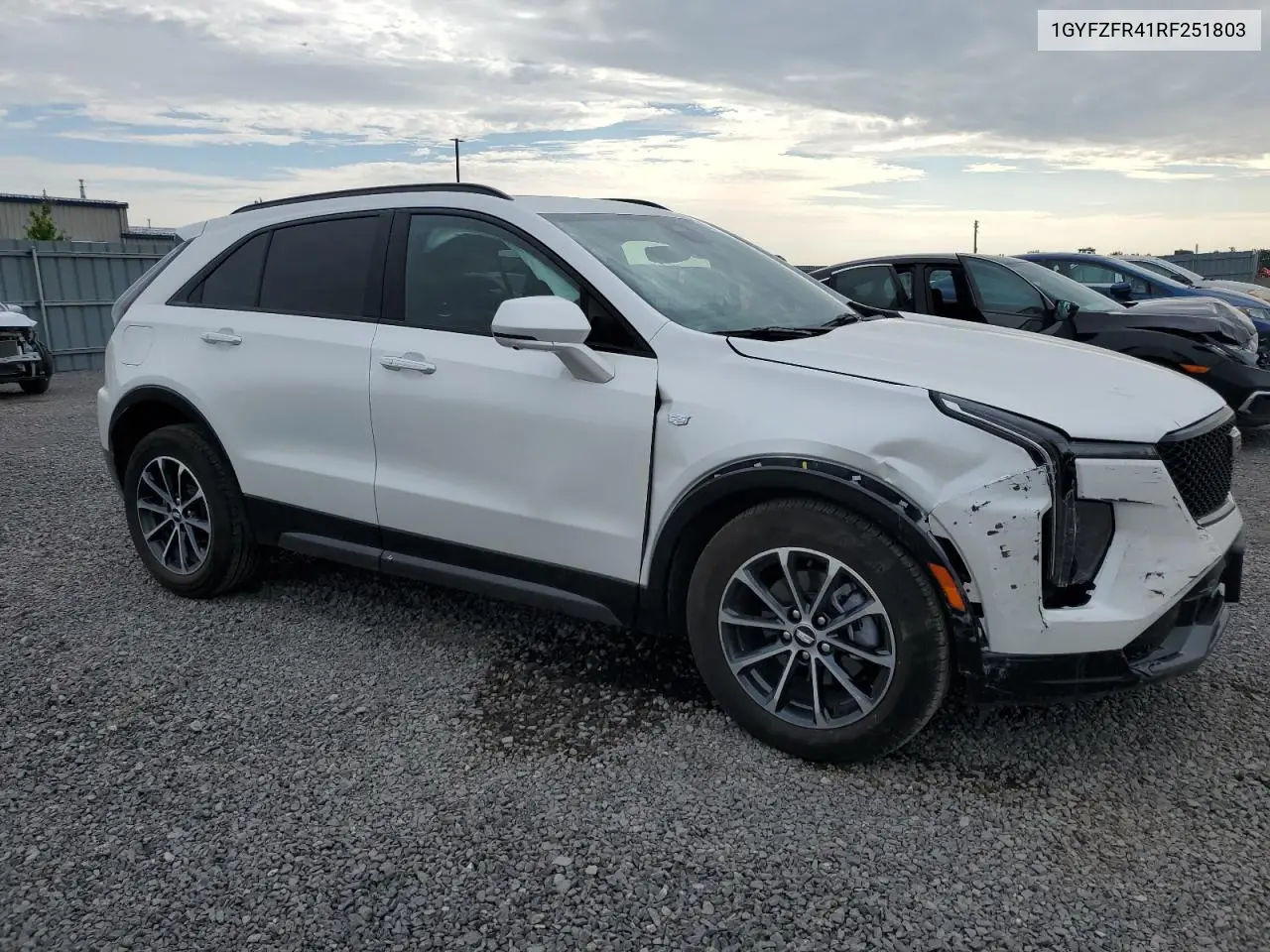 2024 Cadillac Xt4 Sport VIN: 1GYFZFR41RF251803 Lot: 62606555