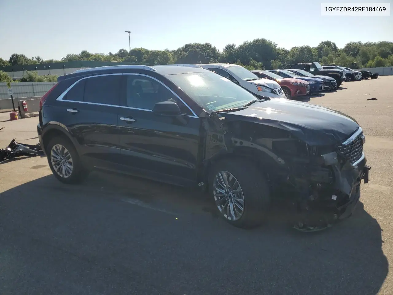 2024 Cadillac Xt4 Premium Luxury VIN: 1GYFZDR42RF184469 Lot: 62837405