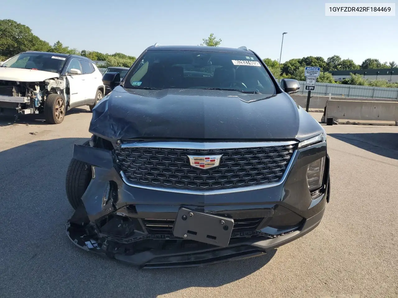 2024 Cadillac Xt4 Premium Luxury VIN: 1GYFZDR42RF184469 Lot: 62837405