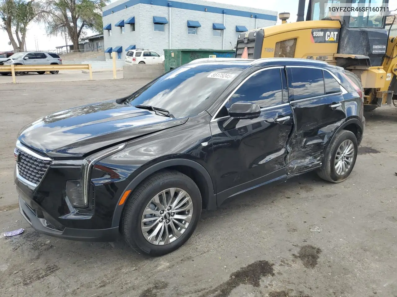 2025 Cadillac Xt4 Premium Luxury VIN: 1GYFZCR46SF160711 Lot: 55175245