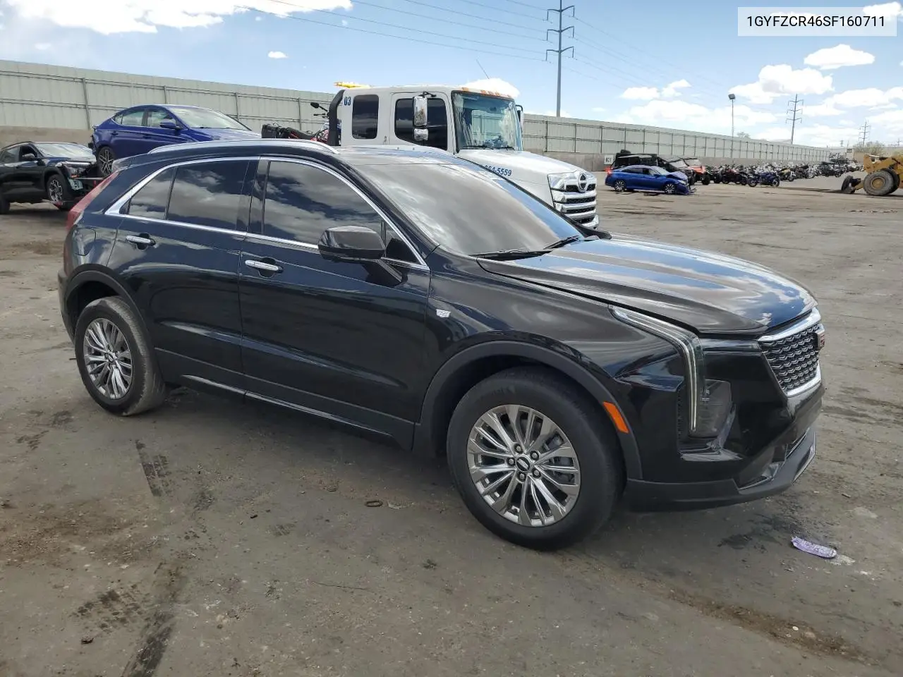 2025 Cadillac Xt4 Premium Luxury VIN: 1GYFZCR46SF160711 Lot: 55175245