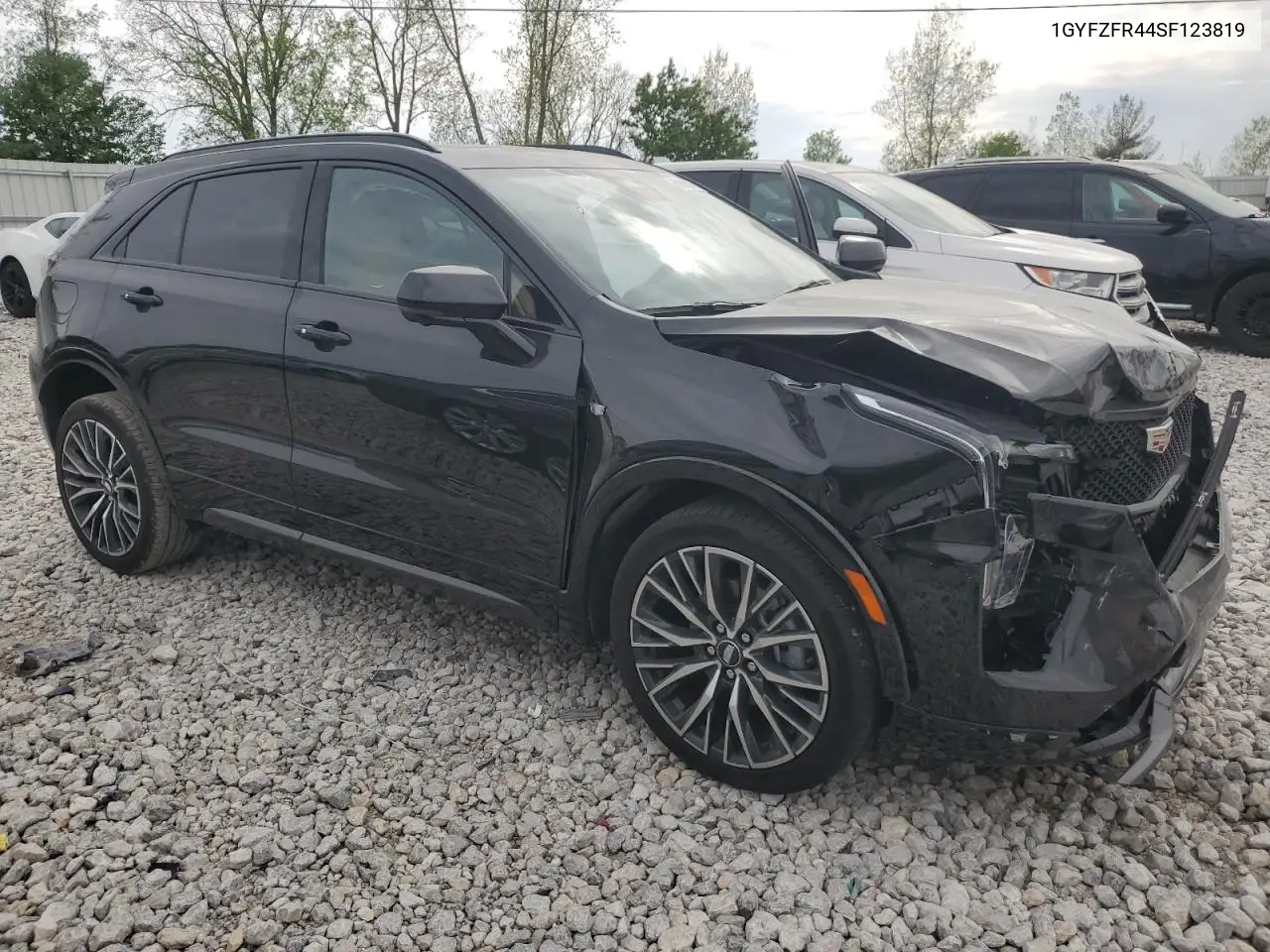 2025 Cadillac Xt4 Sport VIN: 1GYFZFR44SF123819 Lot: 56095955