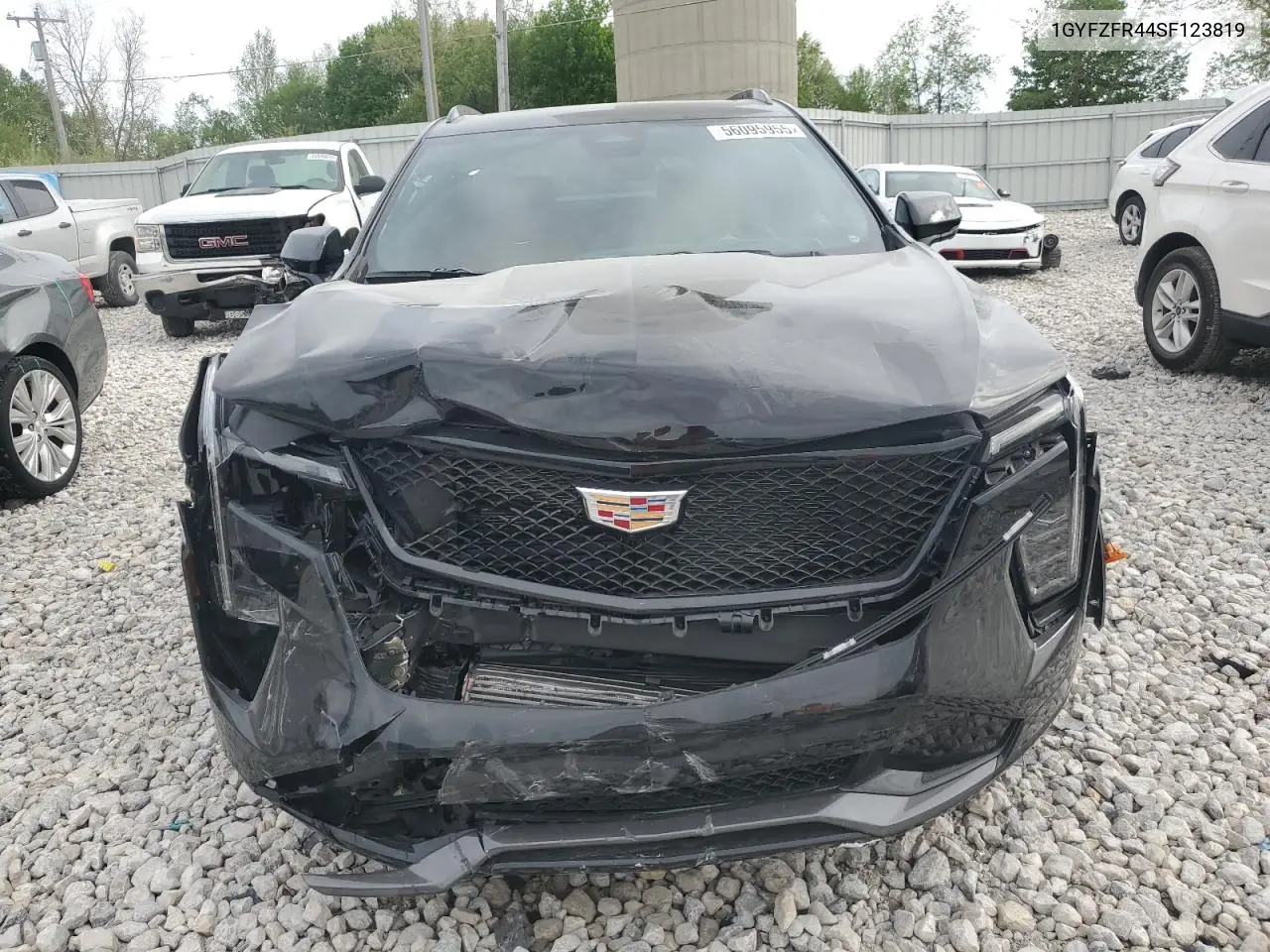 2025 Cadillac Xt4 Sport VIN: 1GYFZFR44SF123819 Lot: 56095955