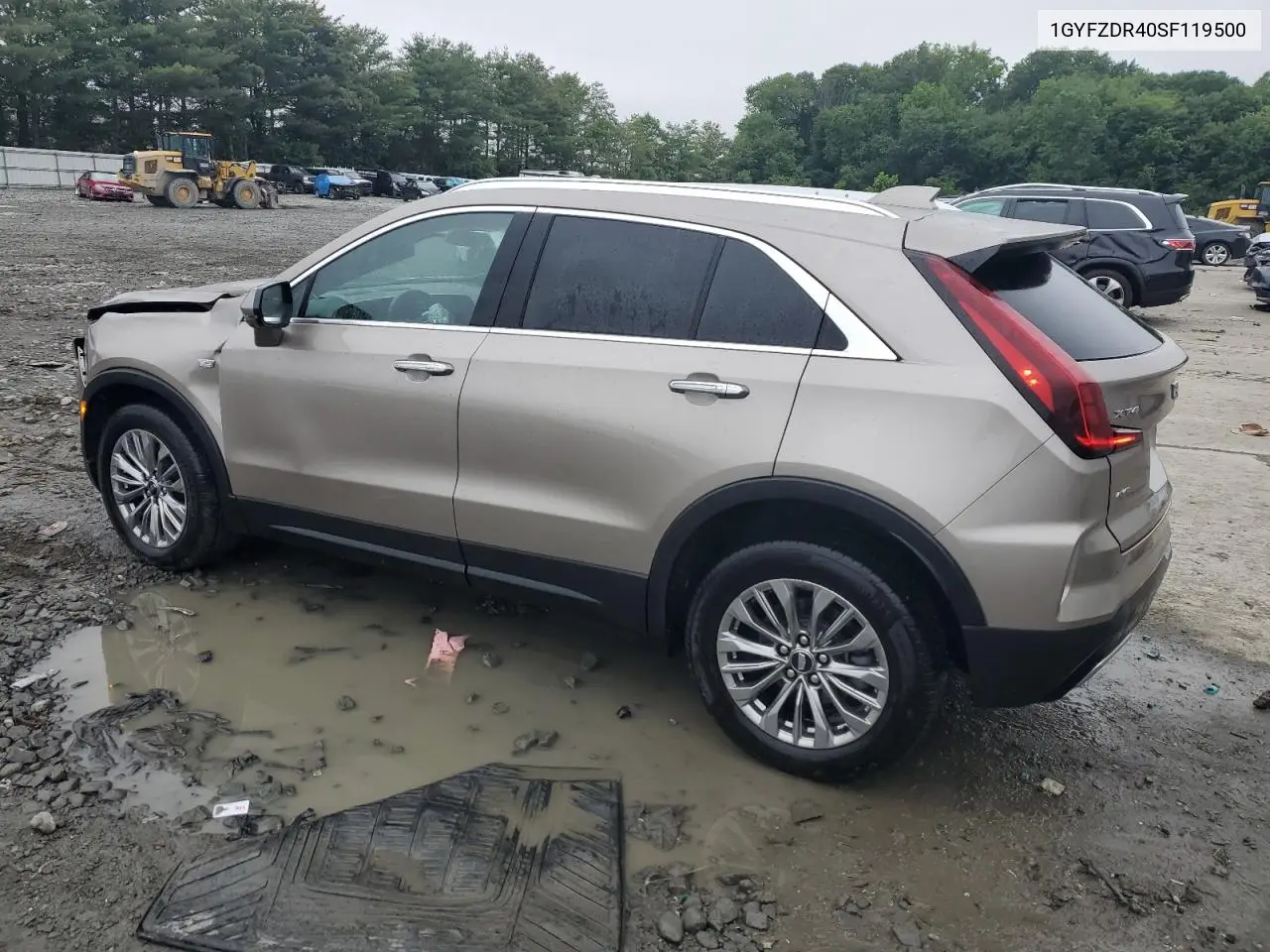 2025 Cadillac Xt4 Premium Luxury VIN: 1GYFZDR40SF119500 Lot: 60691985