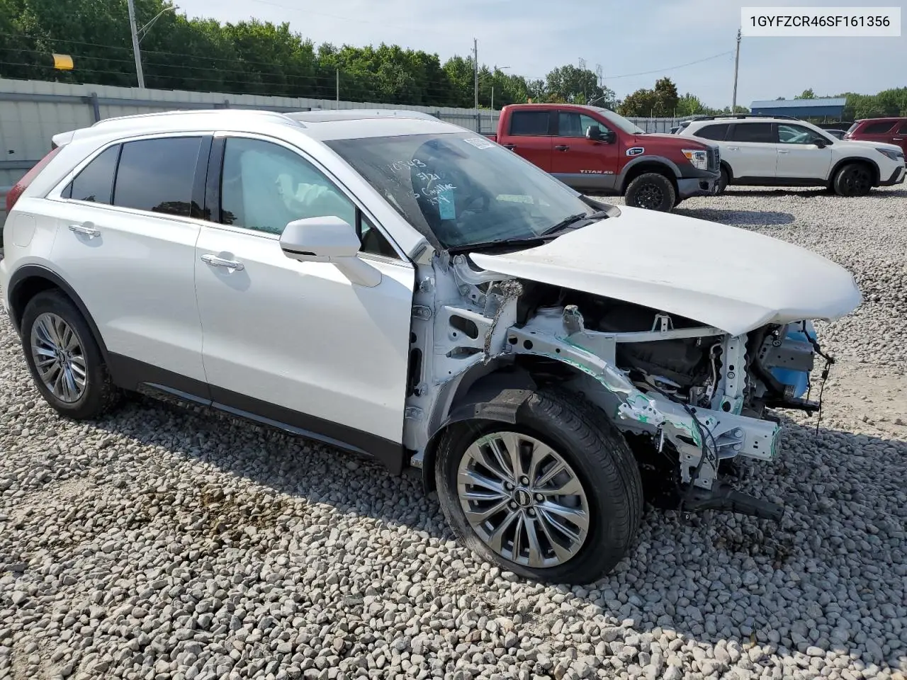2025 Cadillac Xt4 Premium Luxury VIN: 1GYFZCR46SF161356 Lot: 62315265