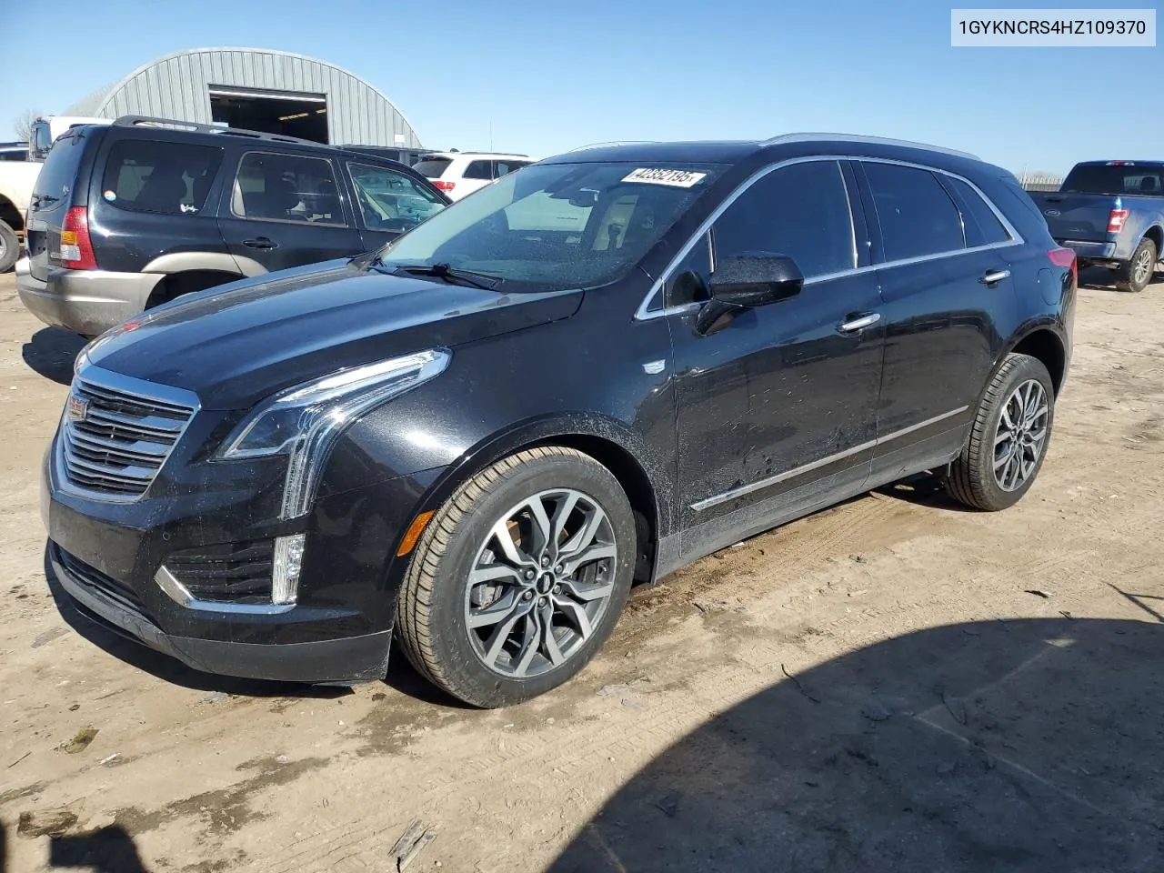2017 Cadillac Xt5 Premium Luxury VIN: 1GYKNCRS4HZ109370 Lot: 42352195