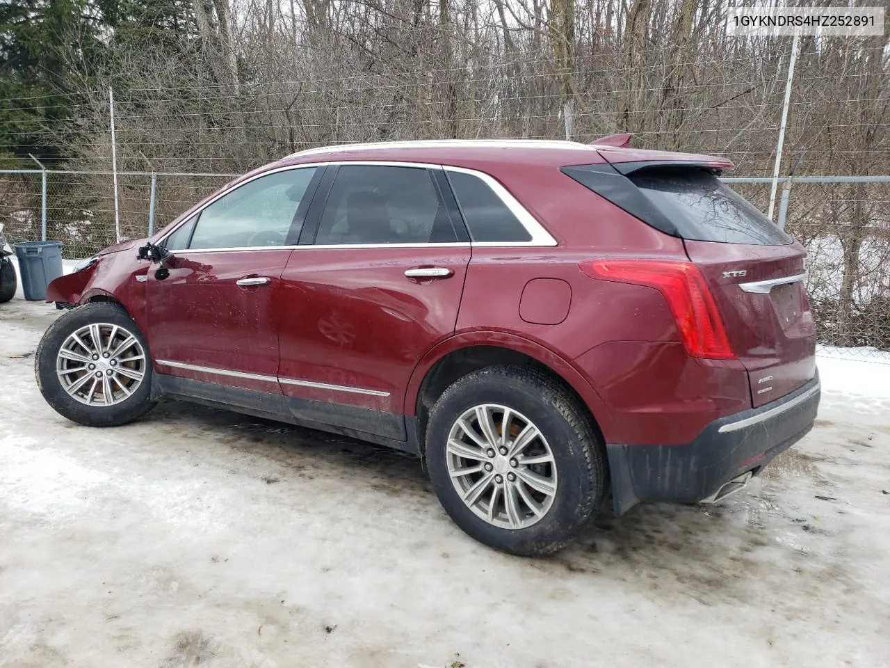 2017 Cadillac Xt5 Luxury VIN: 1GYKNDRS4HZ252891 Lot: 42788825