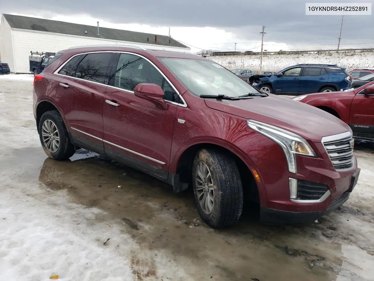 2017 Cadillac Xt5 Luxury VIN: 1GYKNDRS4HZ252891 Lot: 42788825
