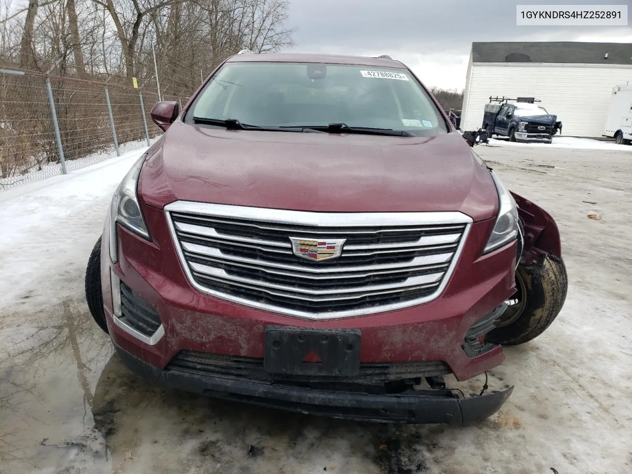 2017 Cadillac Xt5 Luxury VIN: 1GYKNDRS4HZ252891 Lot: 42788825