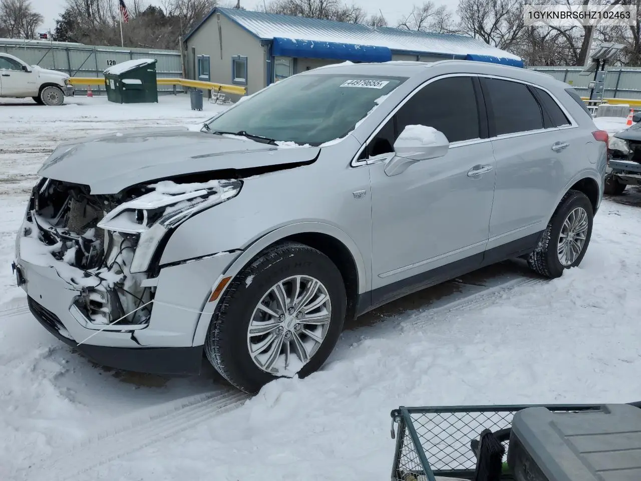 2017 Cadillac Xt5 Luxury VIN: 1GYKNBRS6HZ102463 Lot: 44979655