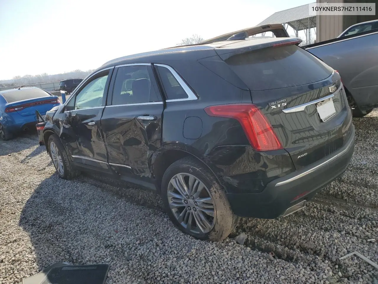 2017 Cadillac Xt5 Premium Luxury VIN: 1GYKNERS7HZ111416 Lot: 47649025