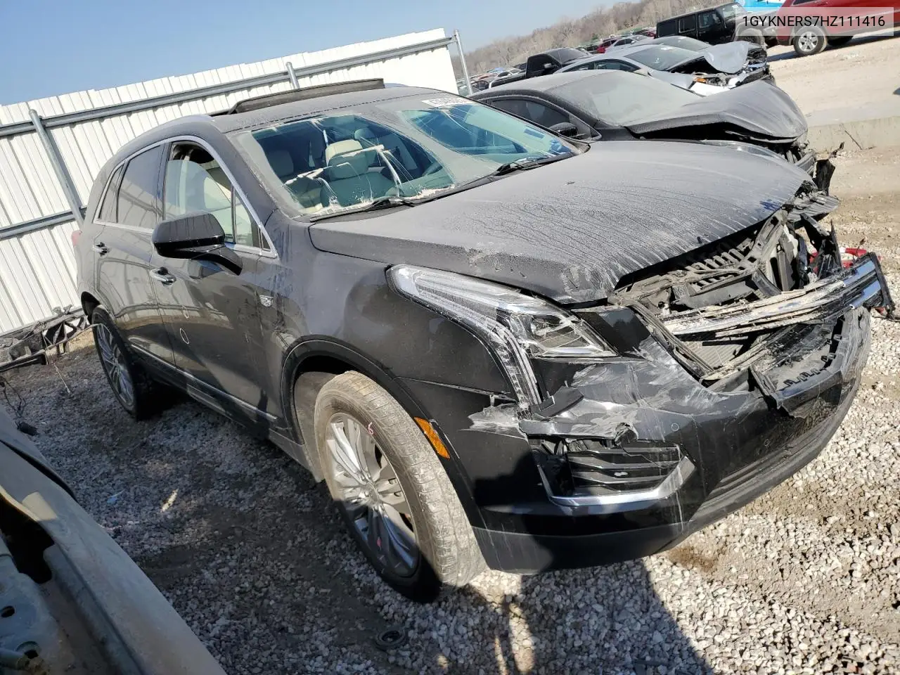2017 Cadillac Xt5 Premium Luxury VIN: 1GYKNERS7HZ111416 Lot: 47649025