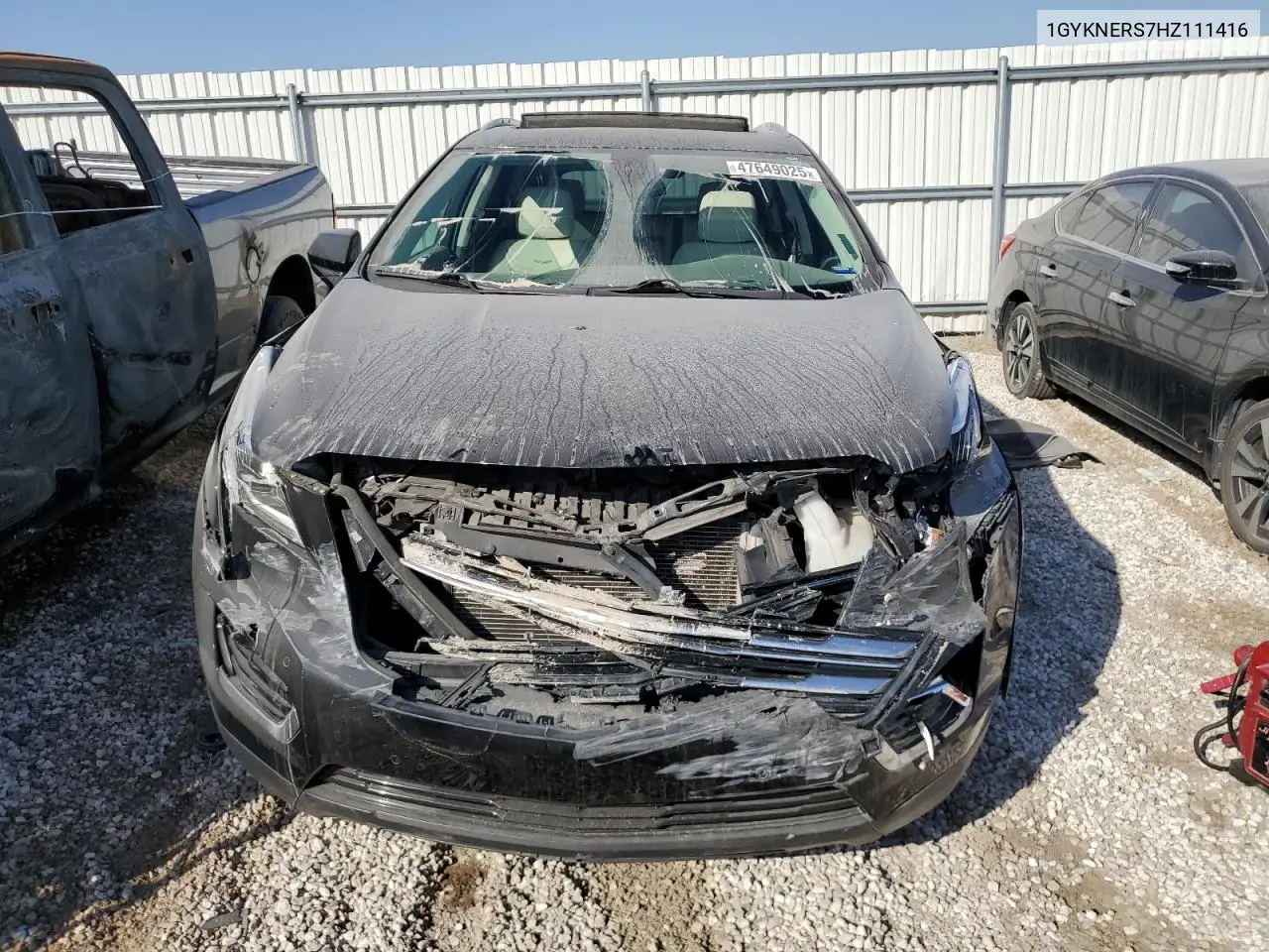 2017 Cadillac Xt5 Premium Luxury VIN: 1GYKNERS7HZ111416 Lot: 47649025