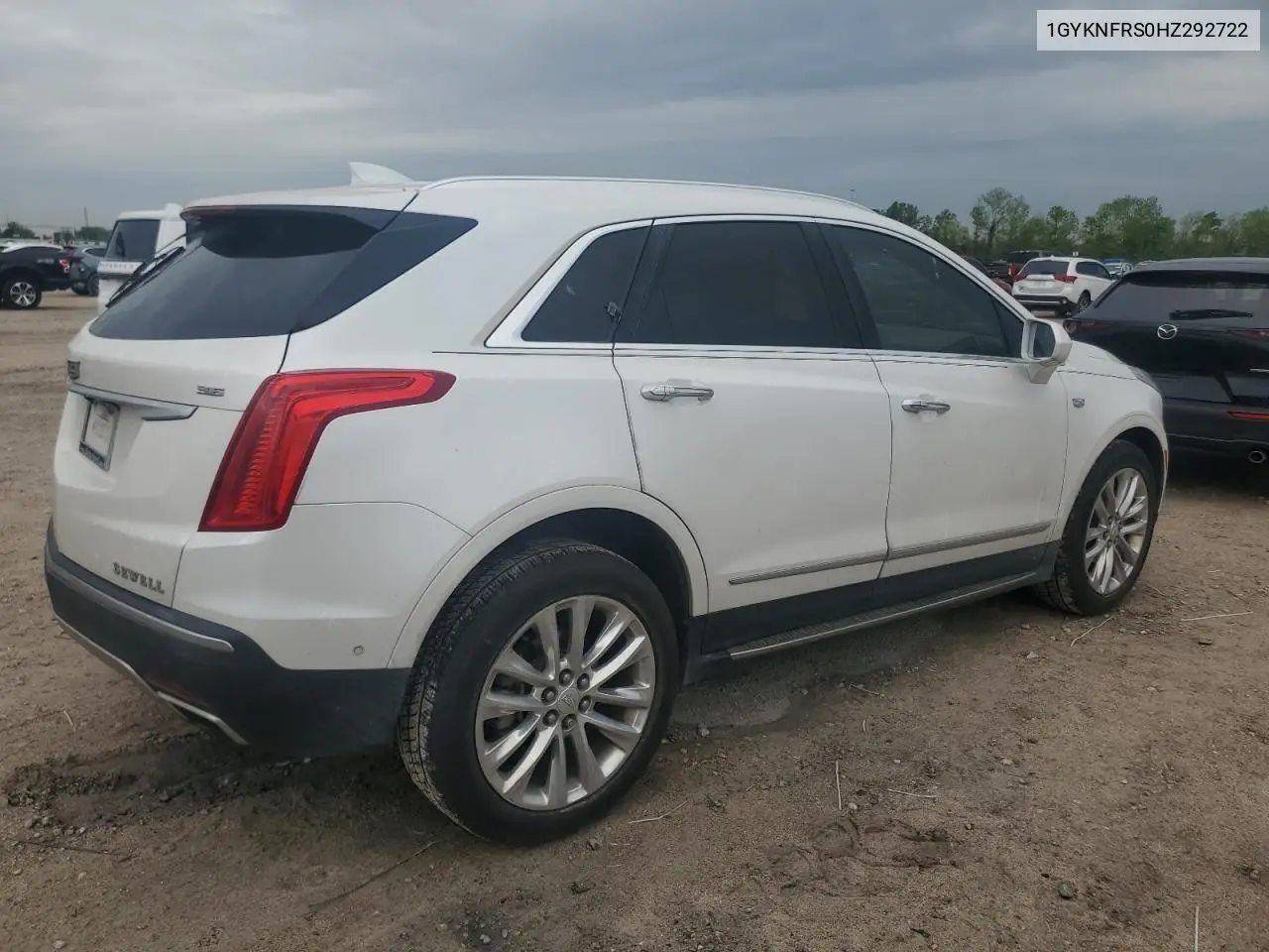2017 Cadillac Xt5 Platinum VIN: 1GYKNFRS0HZ292722 Lot: 50487525