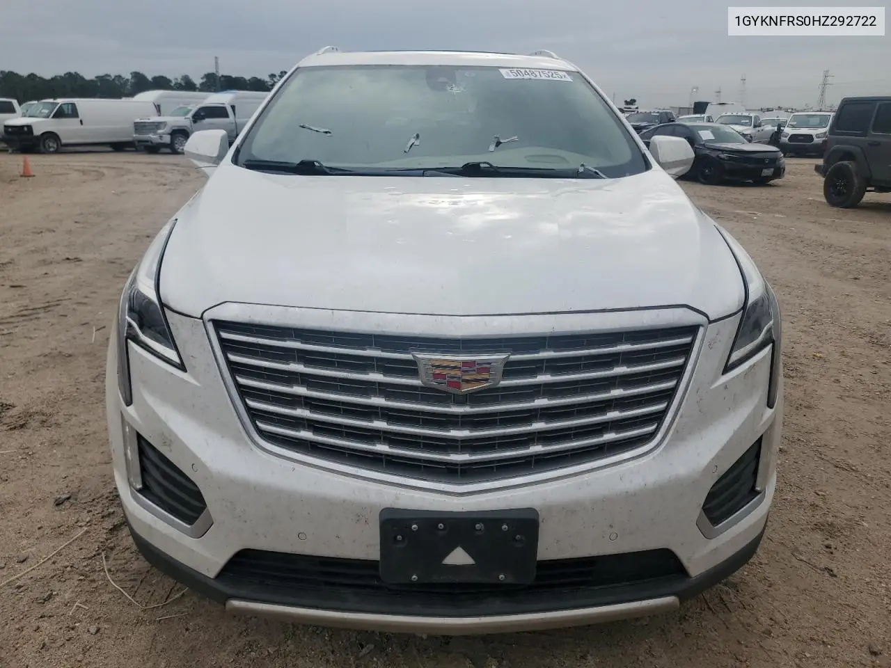 2017 Cadillac Xt5 Platinum VIN: 1GYKNFRS0HZ292722 Lot: 50487525