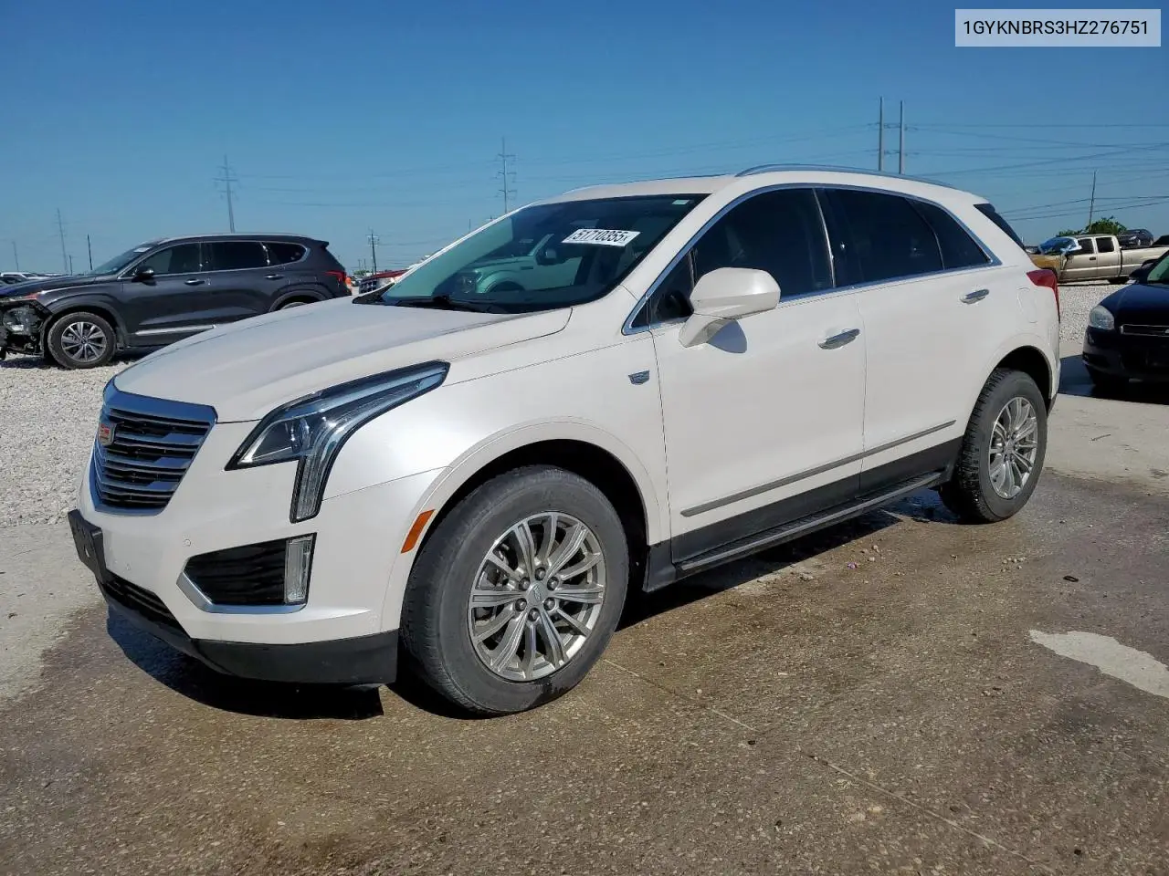2017 Cadillac Xt5 Luxury VIN: 1GYKNBRS3HZ276751 Lot: 51710355