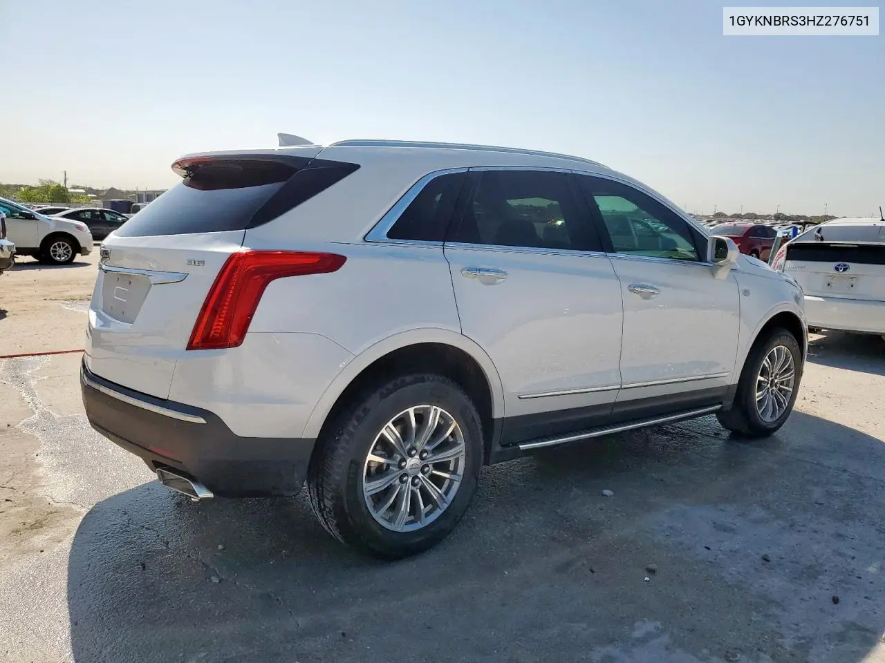 2017 Cadillac Xt5 Luxury VIN: 1GYKNBRS3HZ276751 Lot: 51710355