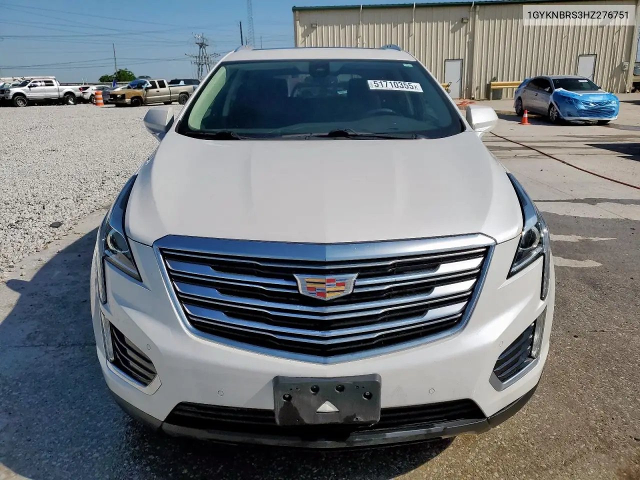 2017 Cadillac Xt5 Luxury VIN: 1GYKNBRS3HZ276751 Lot: 51710355