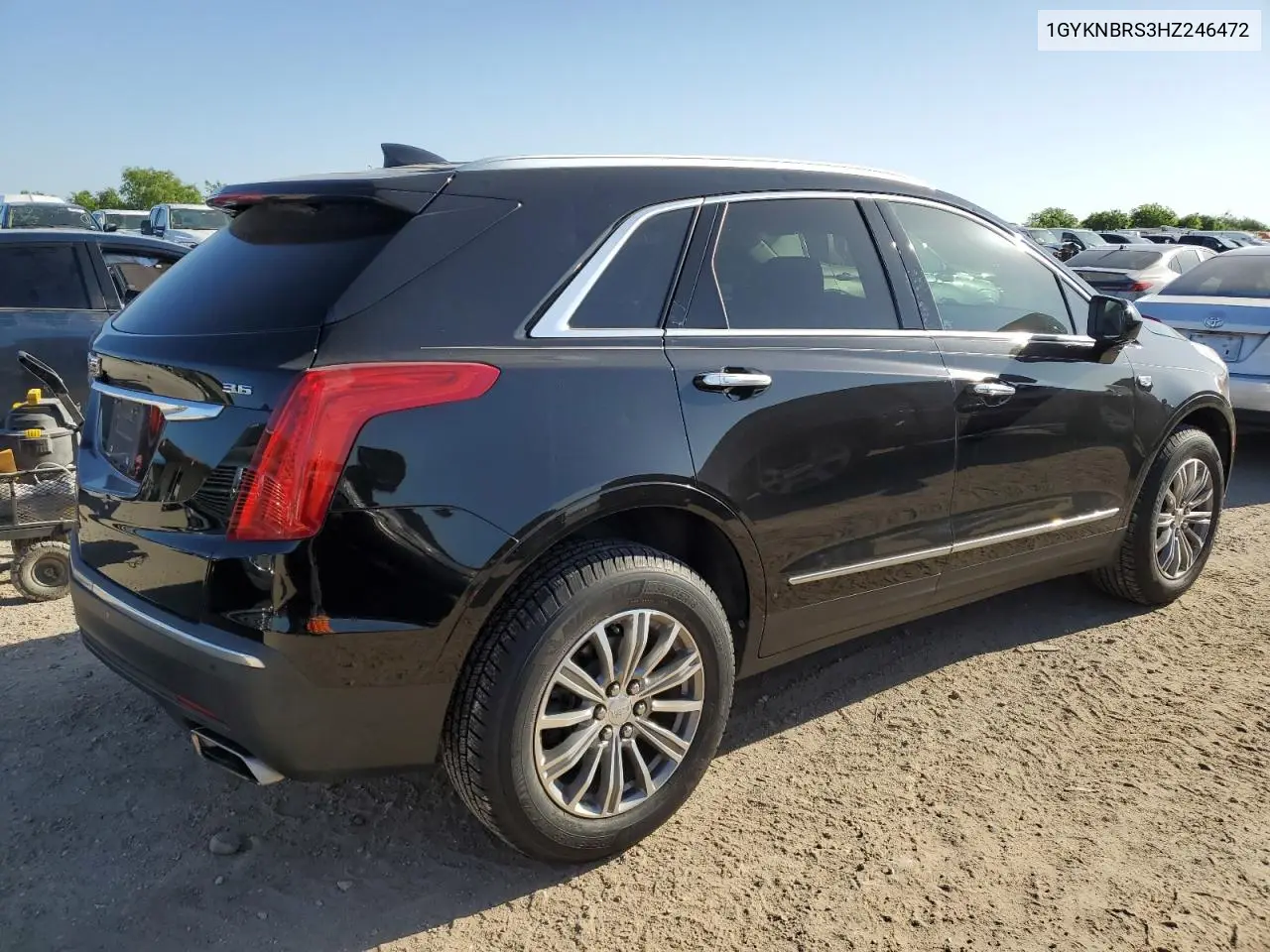 2017 Cadillac Xt5 Luxury VIN: 1GYKNBRS3HZ246472 Lot: 52244585