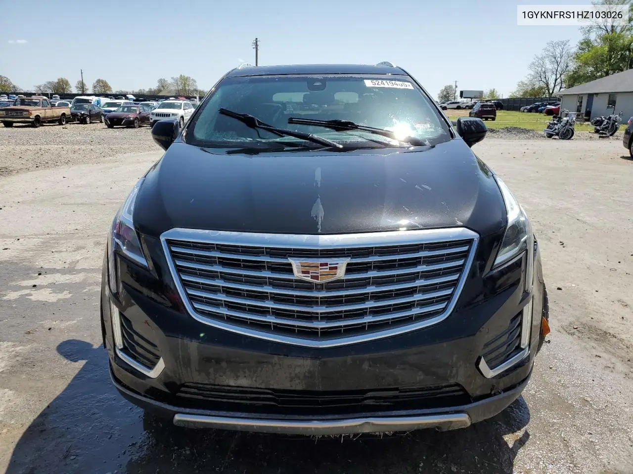 2017 Cadillac Xt5 Platinum VIN: 1GYKNFRS1HZ103026 Lot: 52419405