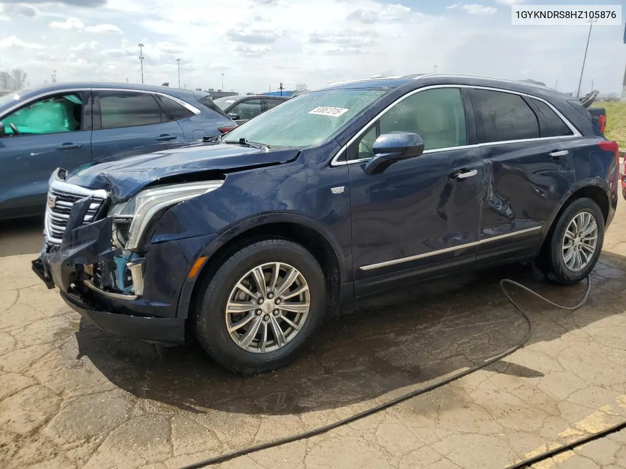 2017 Cadillac Xt5 Luxury VIN: 1GYKNDRS8HZ105876 Lot: 53851315