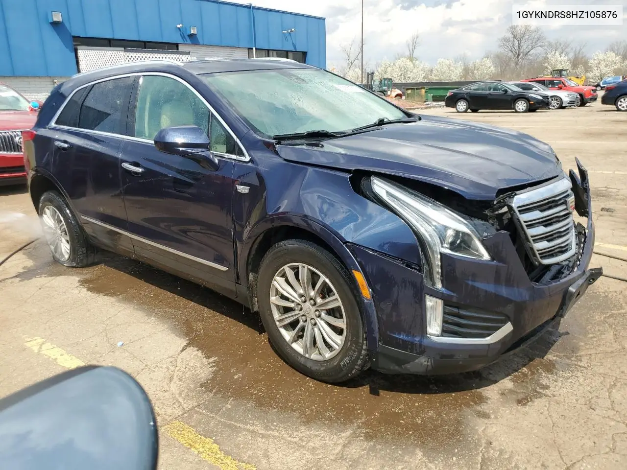 2017 Cadillac Xt5 Luxury VIN: 1GYKNDRS8HZ105876 Lot: 53851315