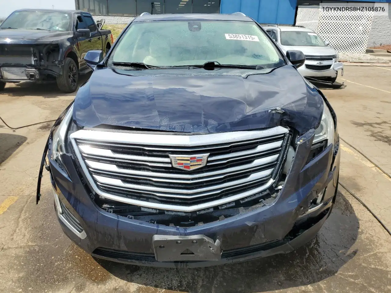 2017 Cadillac Xt5 Luxury VIN: 1GYKNDRS8HZ105876 Lot: 53851315
