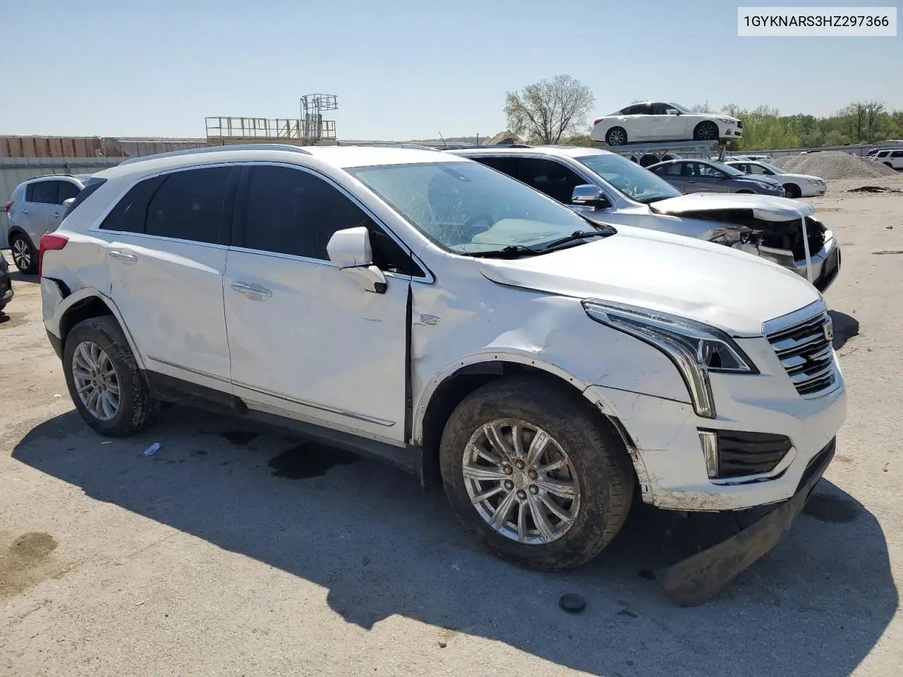 2017 Cadillac Xt5 VIN: 1GYKNARS3HZ297366 Lot: 53908815