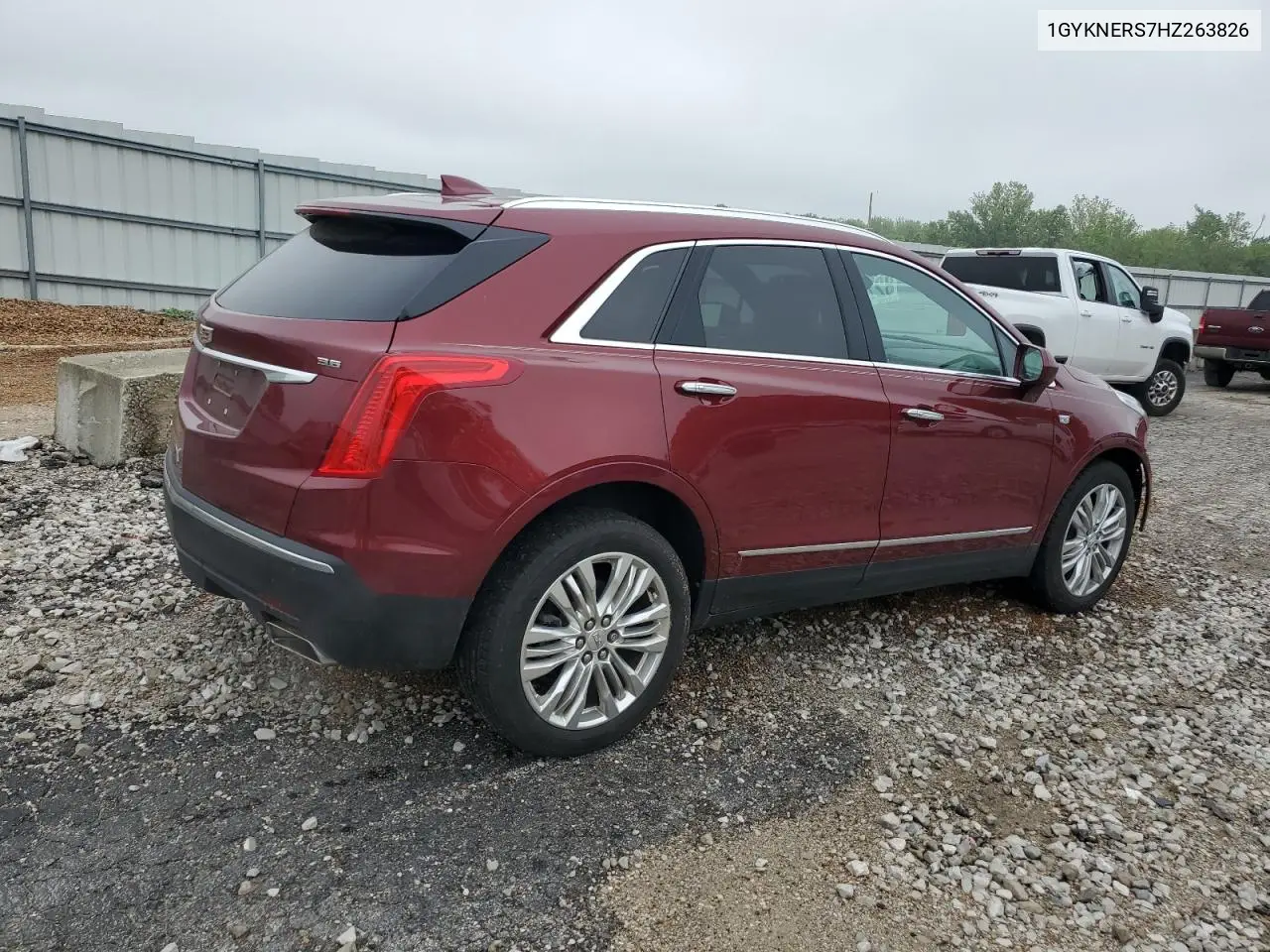 2017 Cadillac Xt5 Premium Luxury VIN: 1GYKNERS7HZ263826 Lot: 55966665