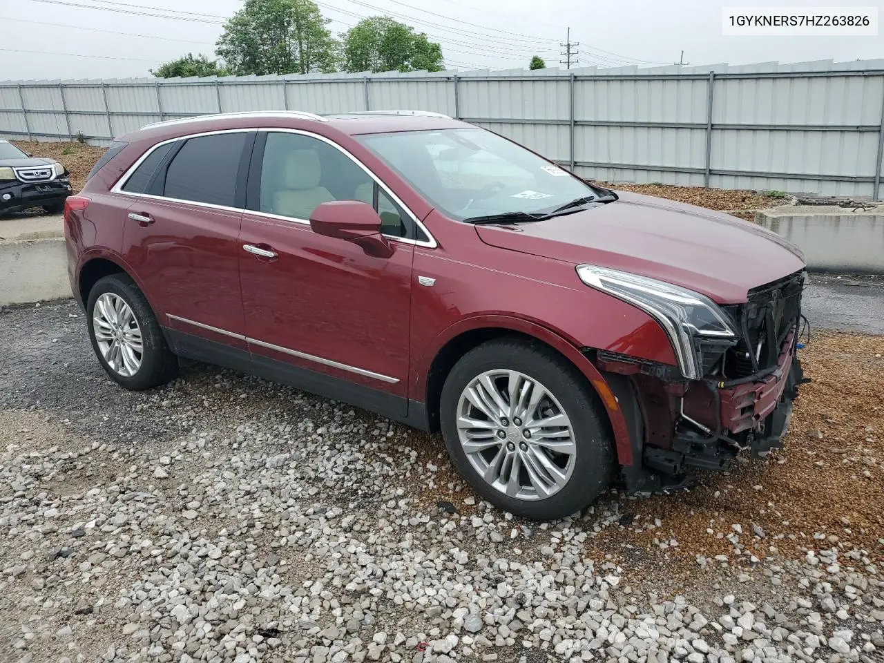 2017 Cadillac Xt5 Premium Luxury VIN: 1GYKNERS7HZ263826 Lot: 55966665