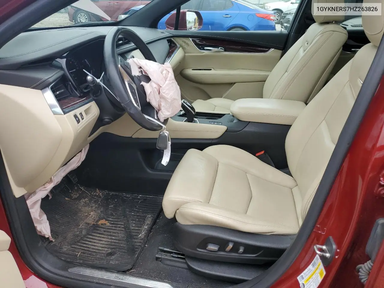 2017 Cadillac Xt5 Premium Luxury VIN: 1GYKNERS7HZ263826 Lot: 55966665
