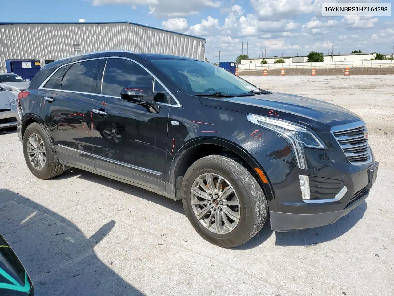 2017 Cadillac Xt5 Luxury VIN: 1GYKNBRS1HZ164398 Lot: 56121035